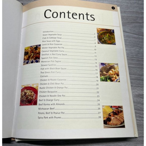 Practical One Pot Meals Cookbook Easy Recipes 2004 Lunch Dinner Appetizers - Picture 2 of 7